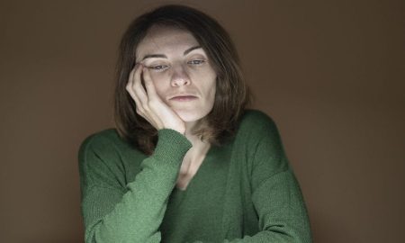 woman bored